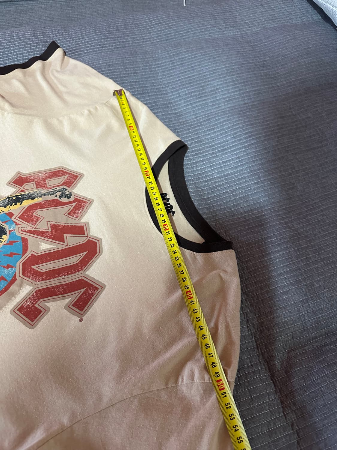 (XL) ACDC 락밴드 반팔 링거티셔츠 상품이미지4