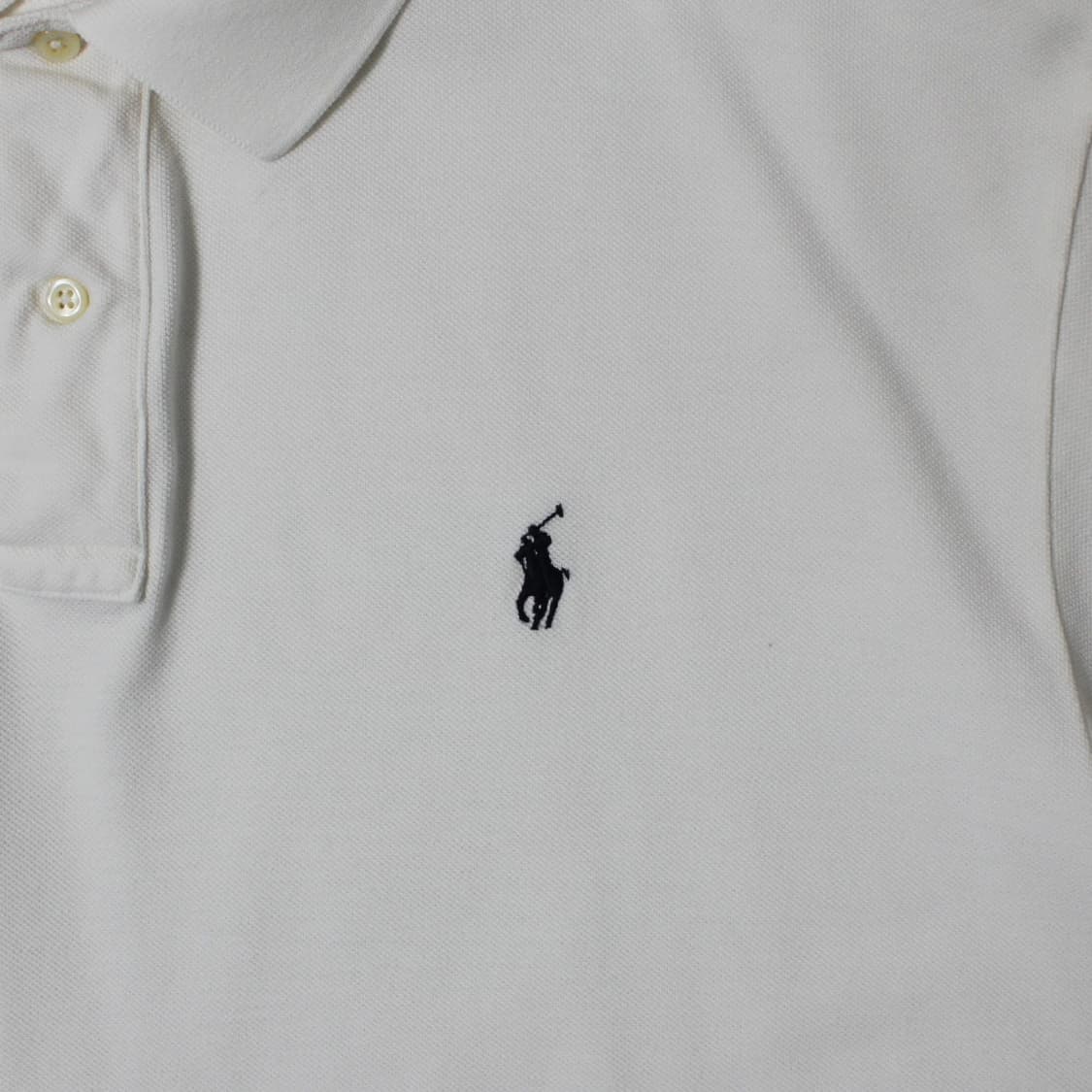 Polo 폴로 랄프로렌 화이트 블랙 포니 PK 반팔 상품이미지2