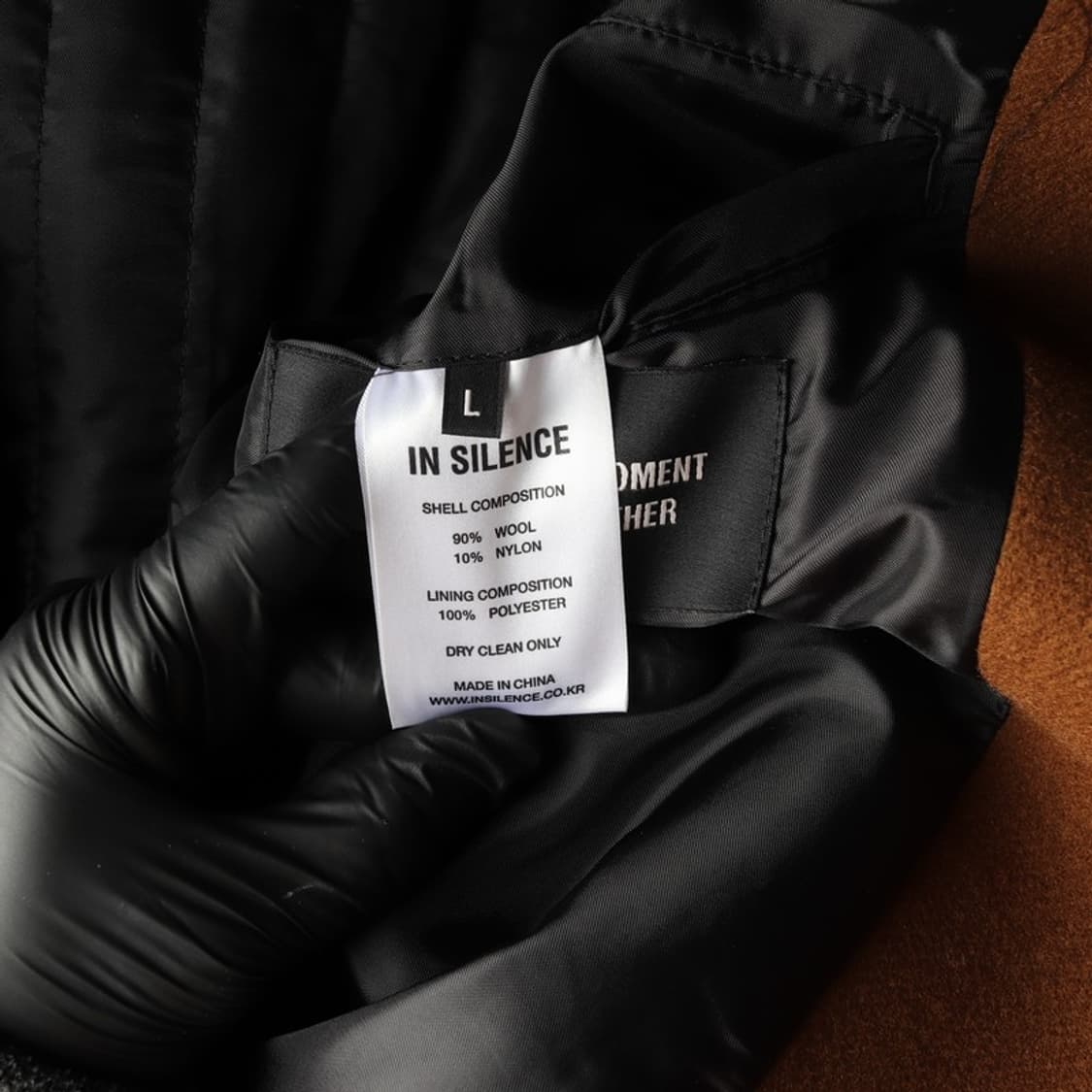 인사일런스 울 90% 더플 떡볶이 코트 L 상품이미지8