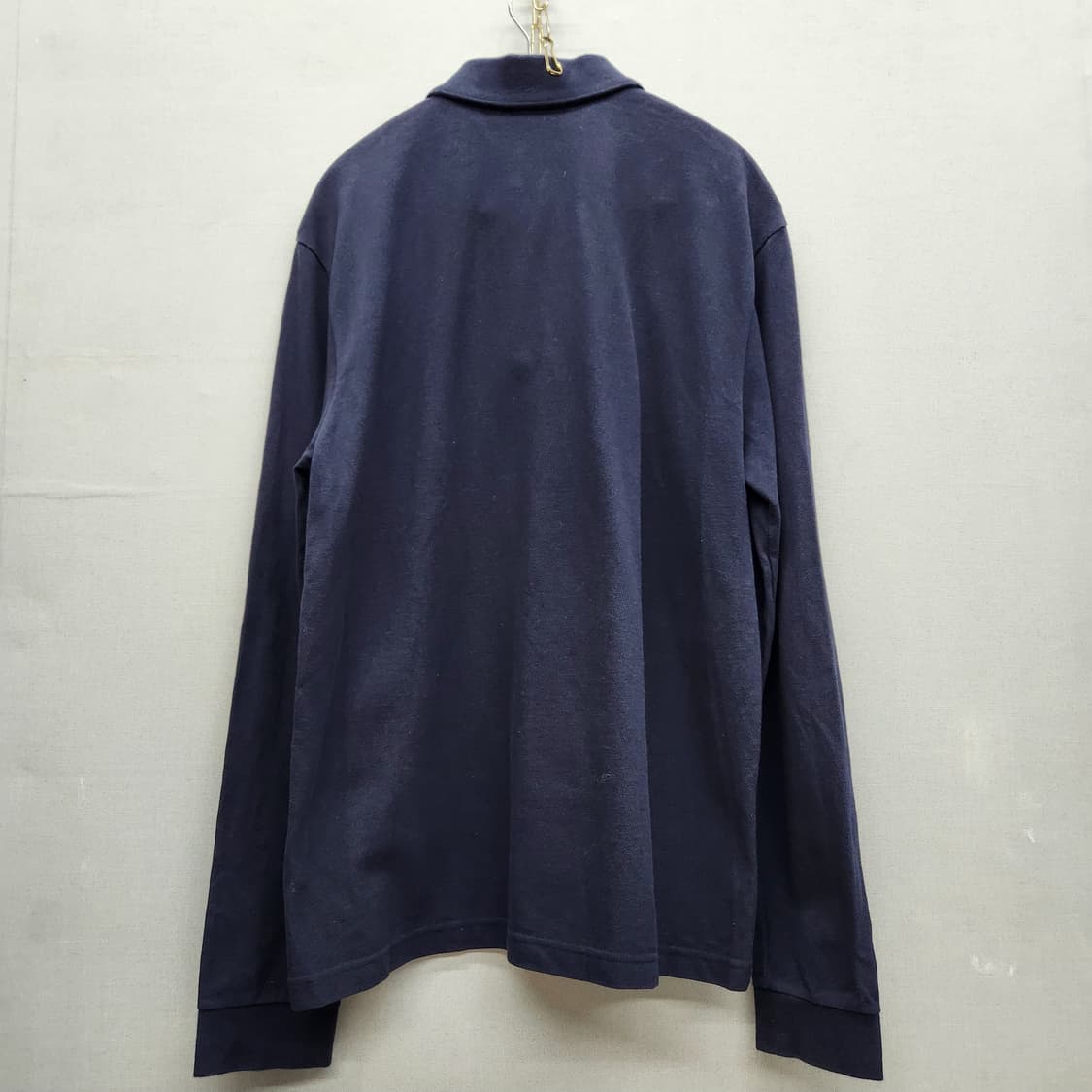 라코스테 로고 카라 긴팔티 M(M) 남여공용 상품이미지4