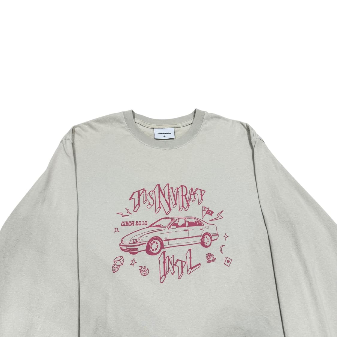 디스이즈네버댓 카 롱슬리브 긴팔티 S 상품이미지2