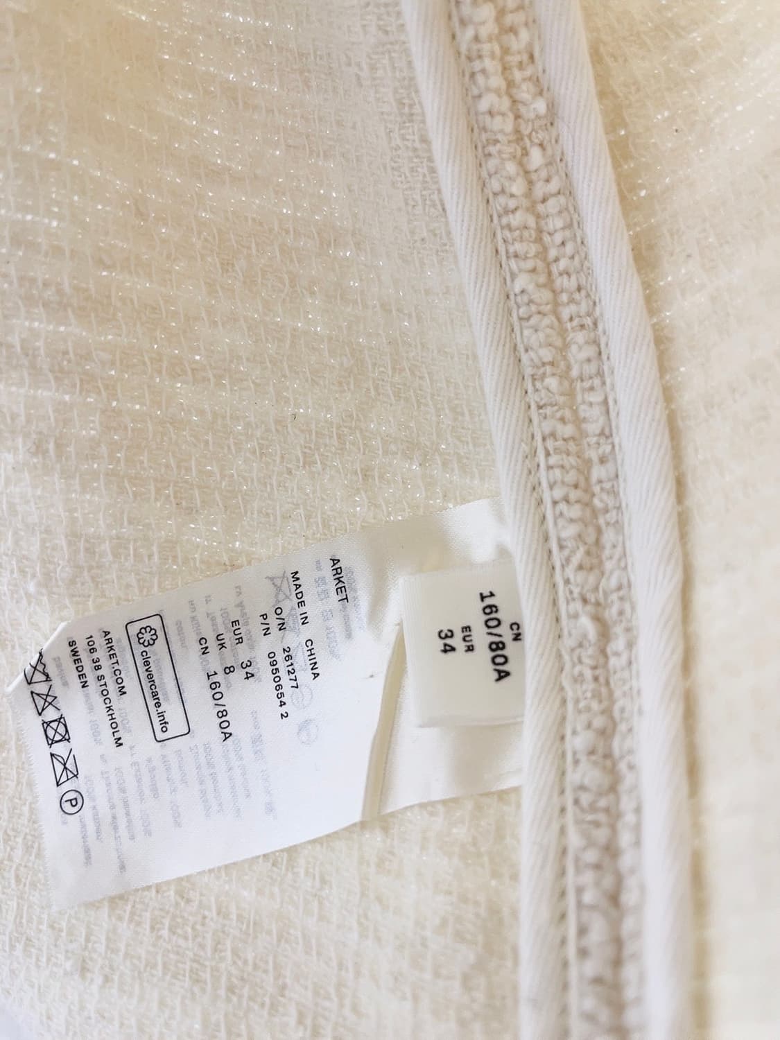 아르켓 코튼 트위드 셔츠 자켓 상품이미지7