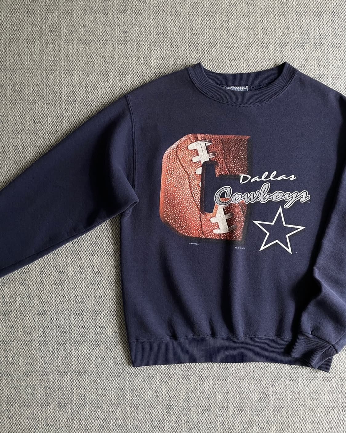 90's U.S.A dallas cowboys sweatshirt 상품이미지3