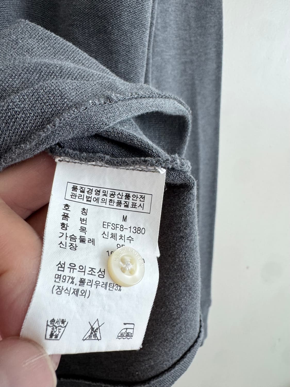 우먼) 폴로 랄프로렌  빅포니 진그레이 PK 카리티 상품이미지5