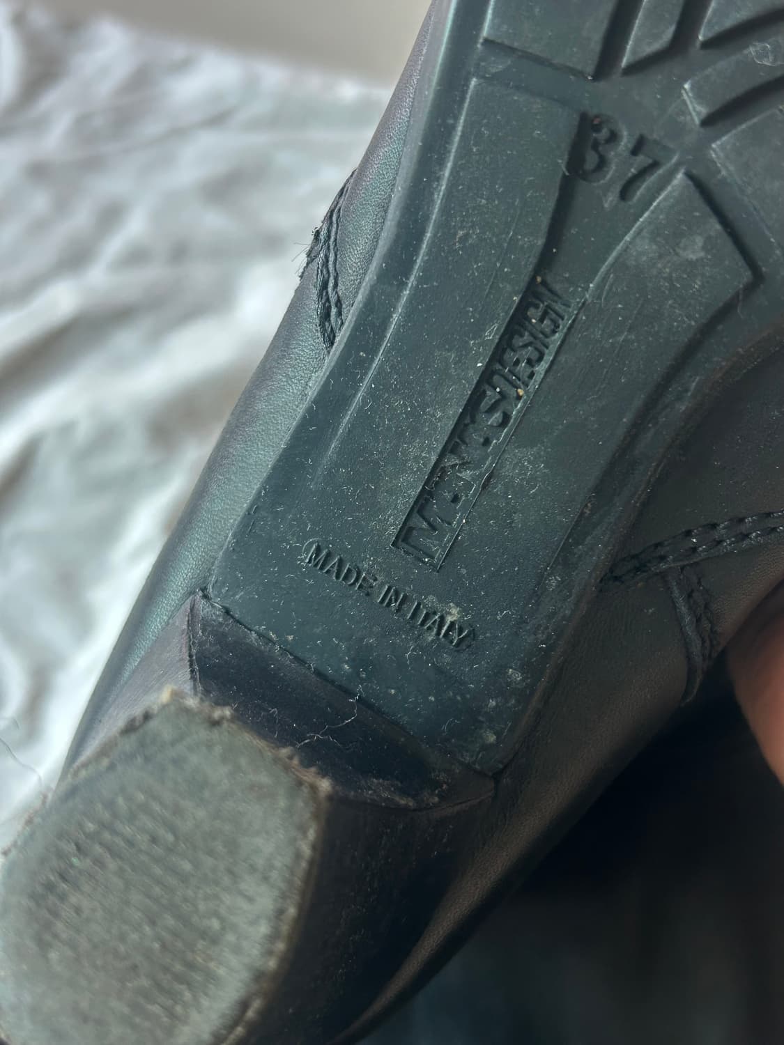 Nine West 블랙 롱부츠 37 상품이미지6