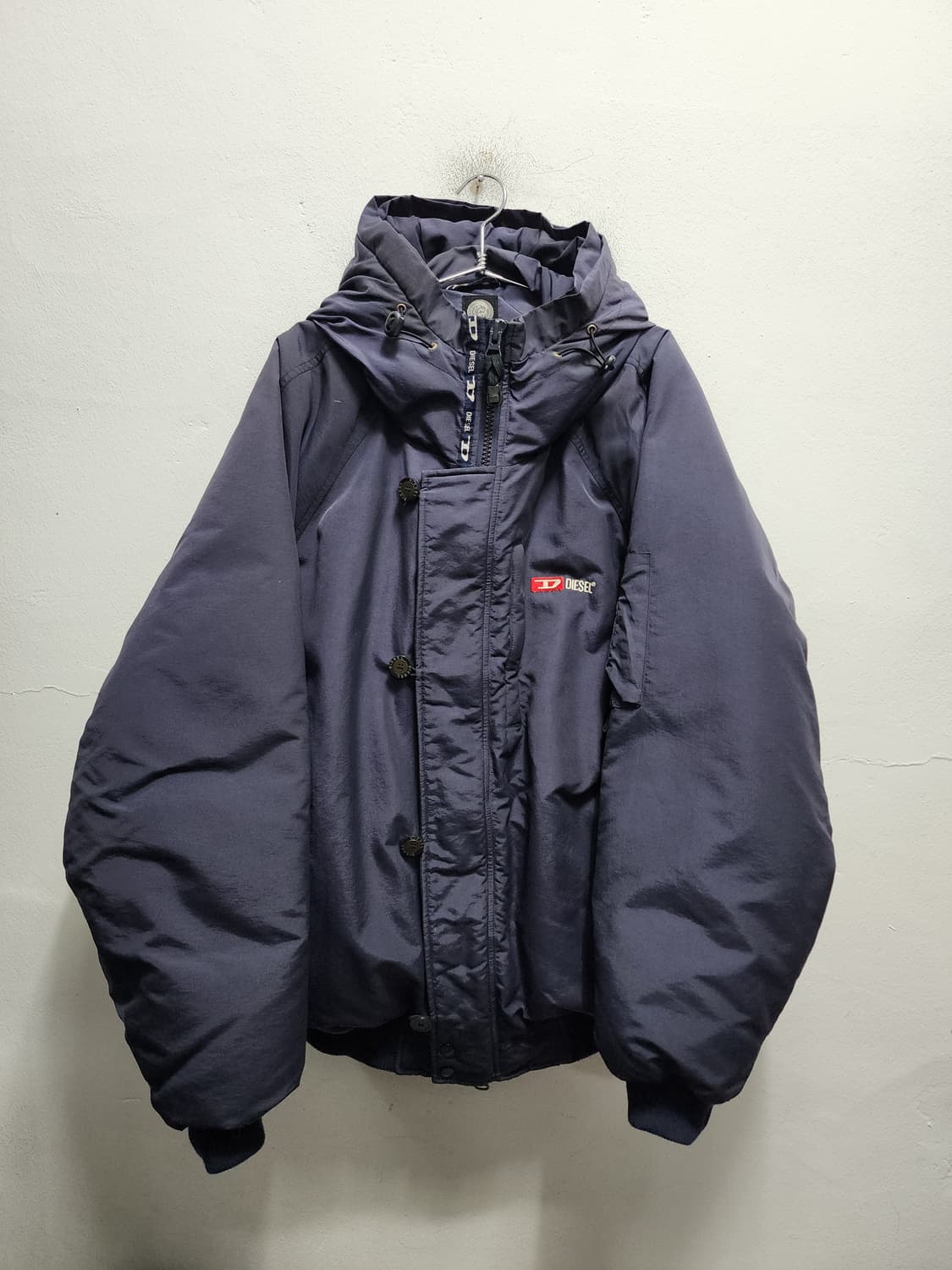 (빅사이즈) 디젤 n2b 00s 오리털 패딩 점퍼 상품이미지1