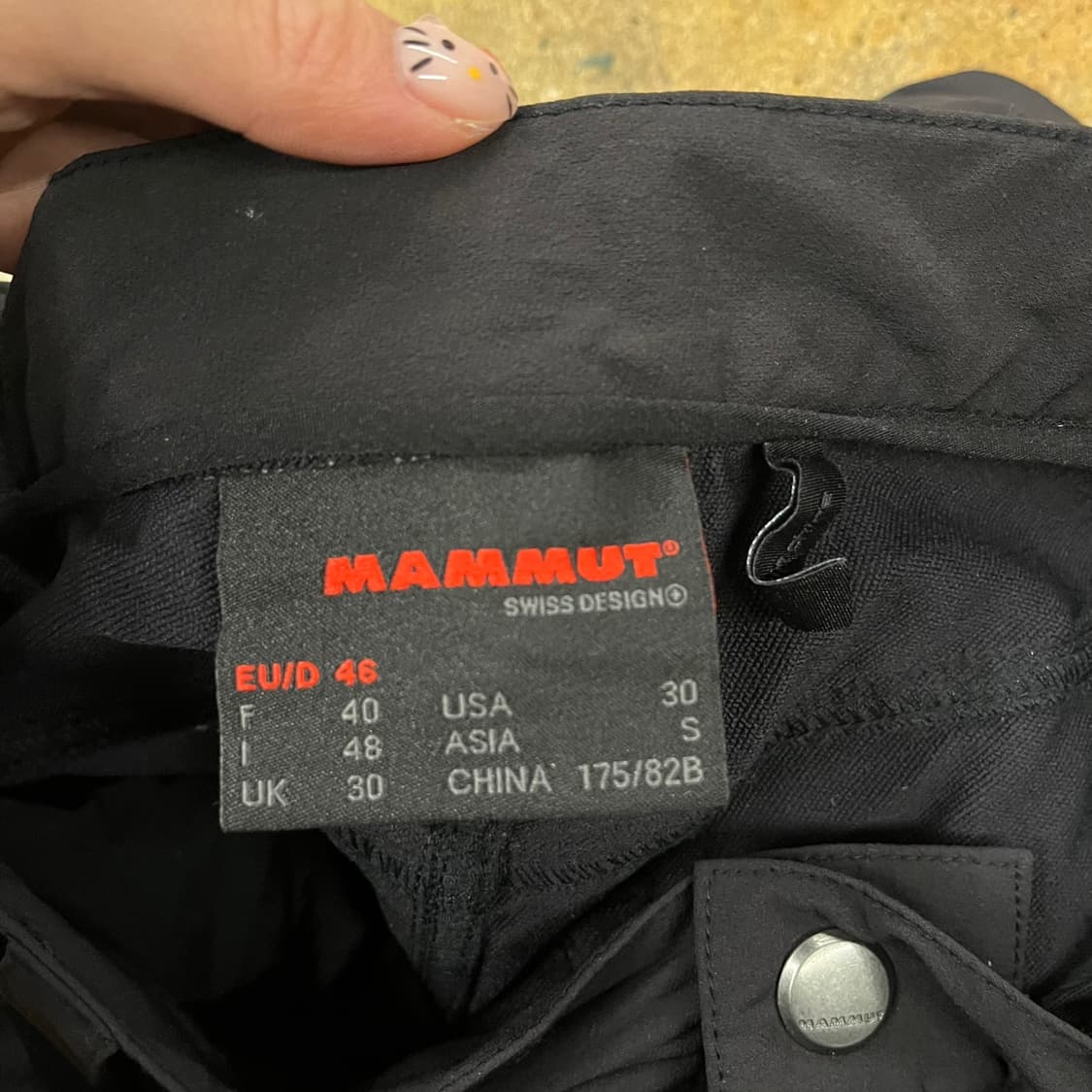 [ 정품/S ] 마무트 등산 바지 b10 상품이미지4