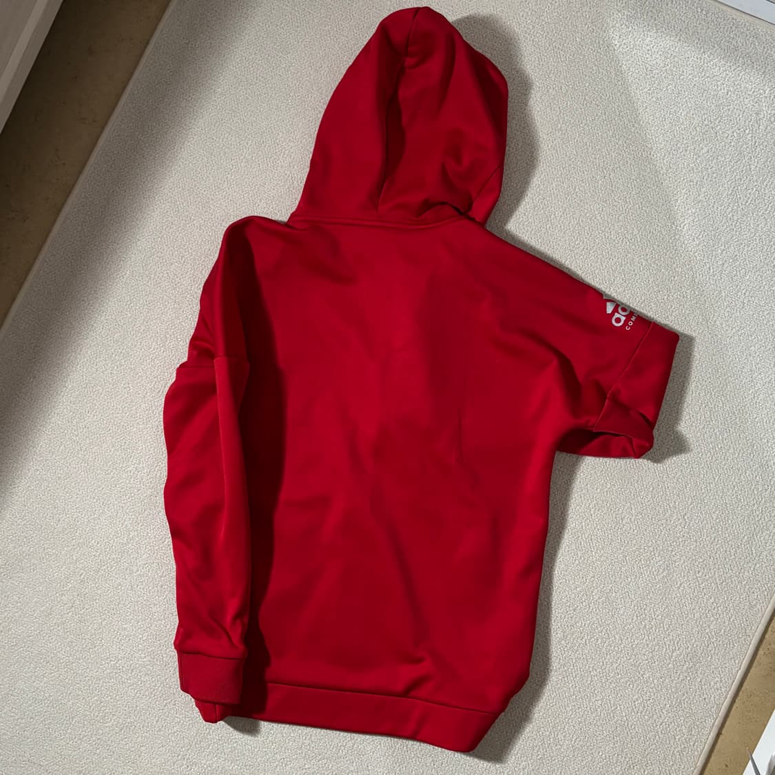 아디다스 컴뱃 스포츠 클럽 기모 후드 져지 상품이미지3