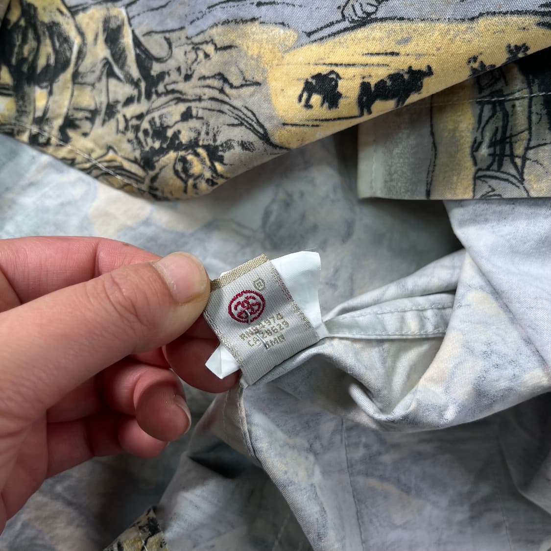 95 스투시 월드 트라이브 사파리 셔츠 상품이미지6