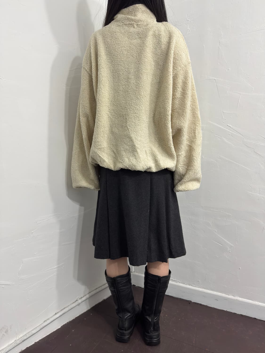 logos fleece half zipup 상품이미지4