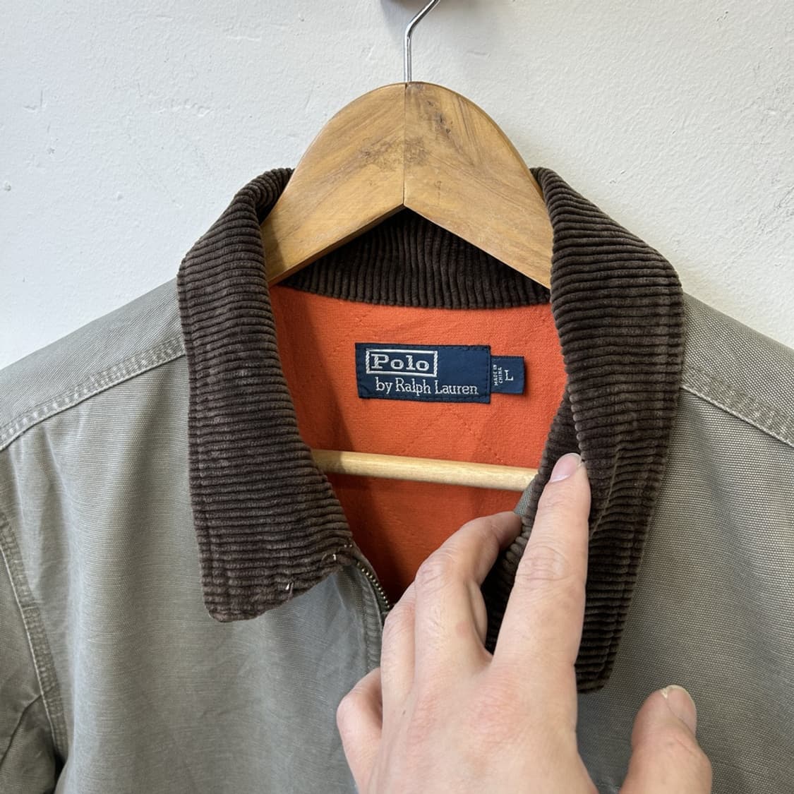 15514 - 90s 폴로 랄프로렌 91-B 디트로이트 자켓 상품이미지3