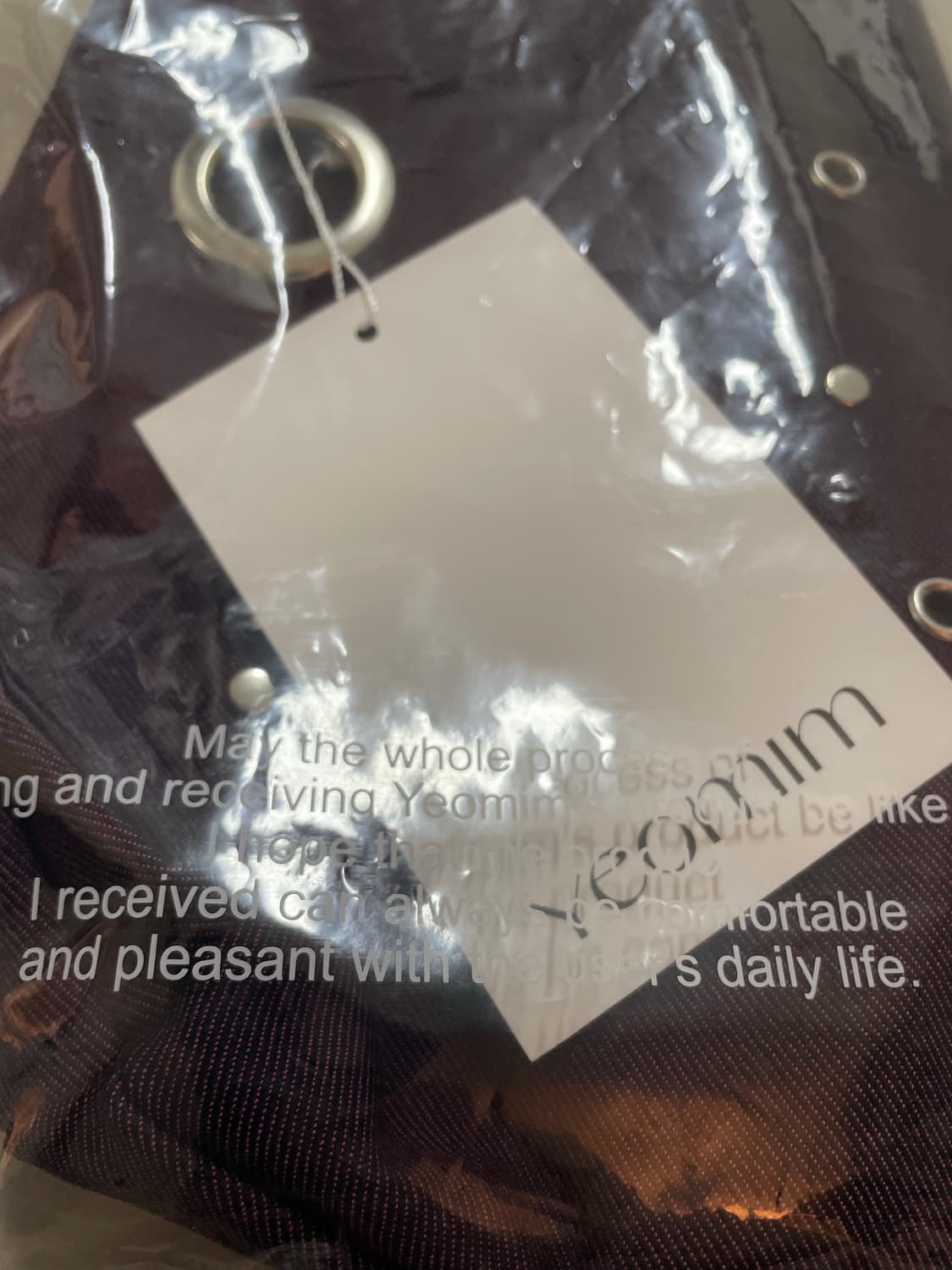 여밈 layout bag (grape) 새상품 상품이미지4