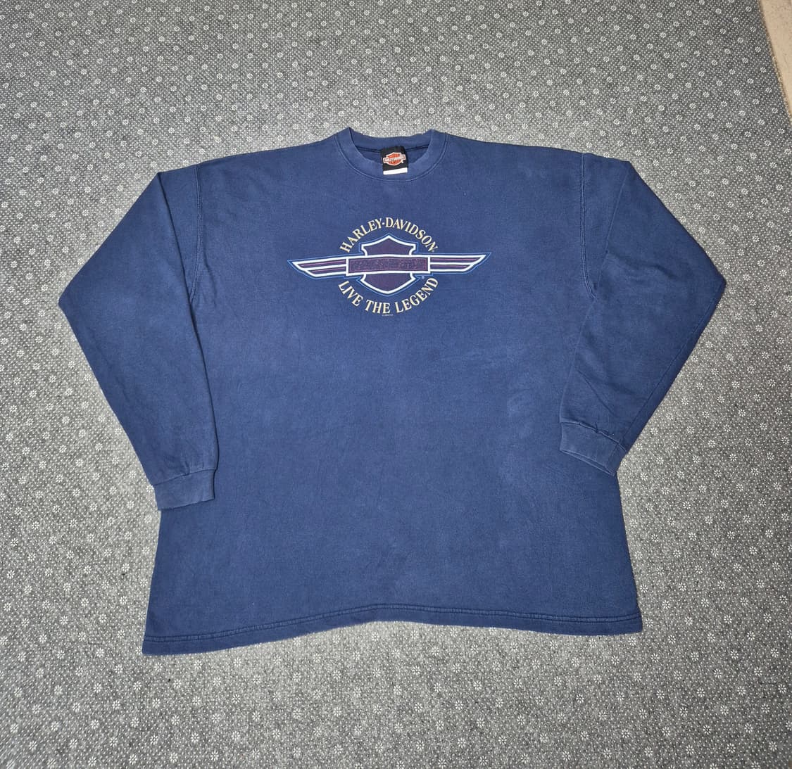 [XL]90s US Made 할리데이비슨 롱슬리브 - 198 상품이미지2