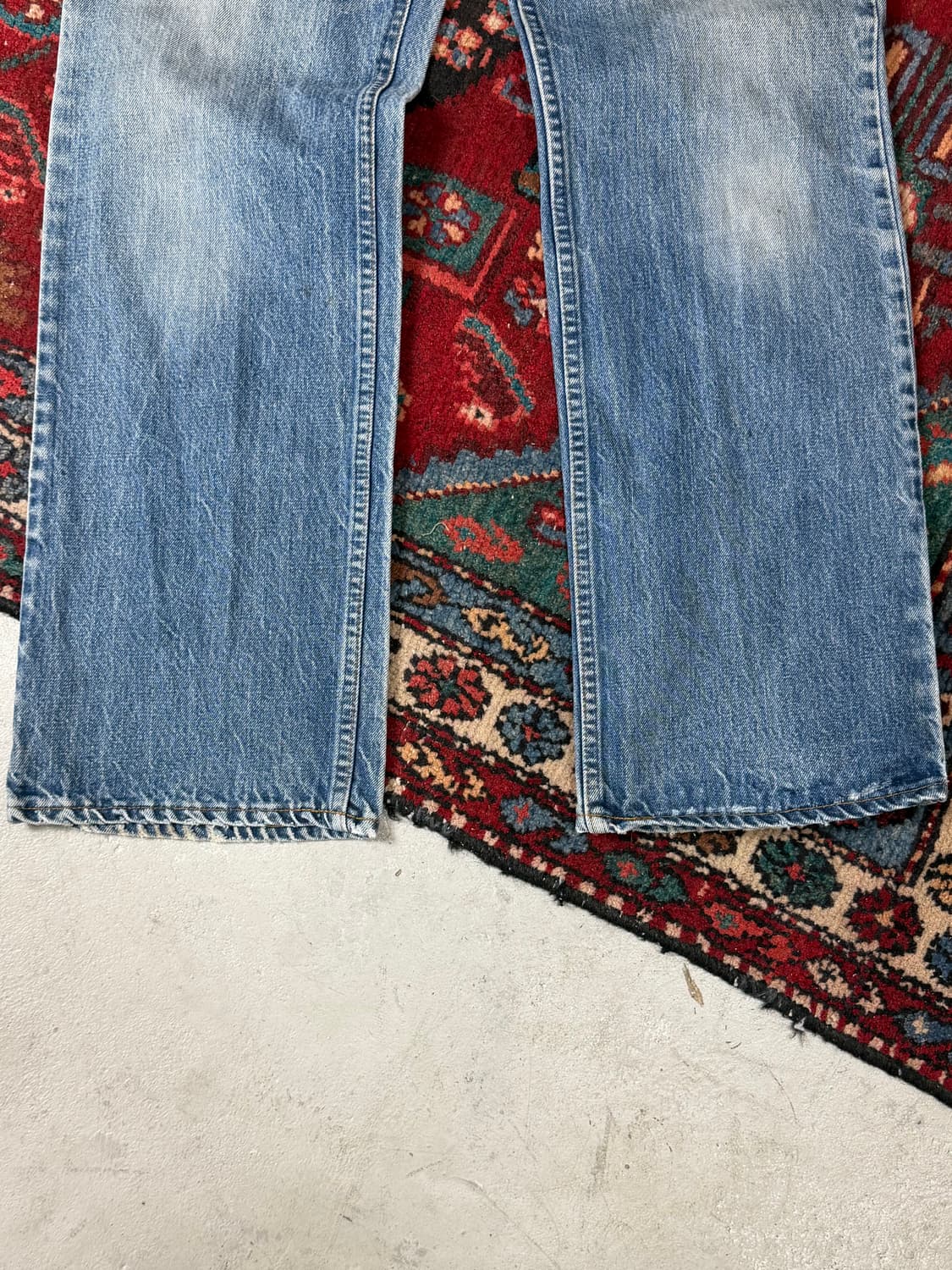 80's USA Made 빈티지 리바이스 517 오렌지탭 체인스티치 상품이미지7