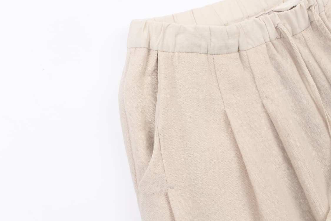 STUDIO CLIP  Natural Linen Wide Shorts 상품이미지3