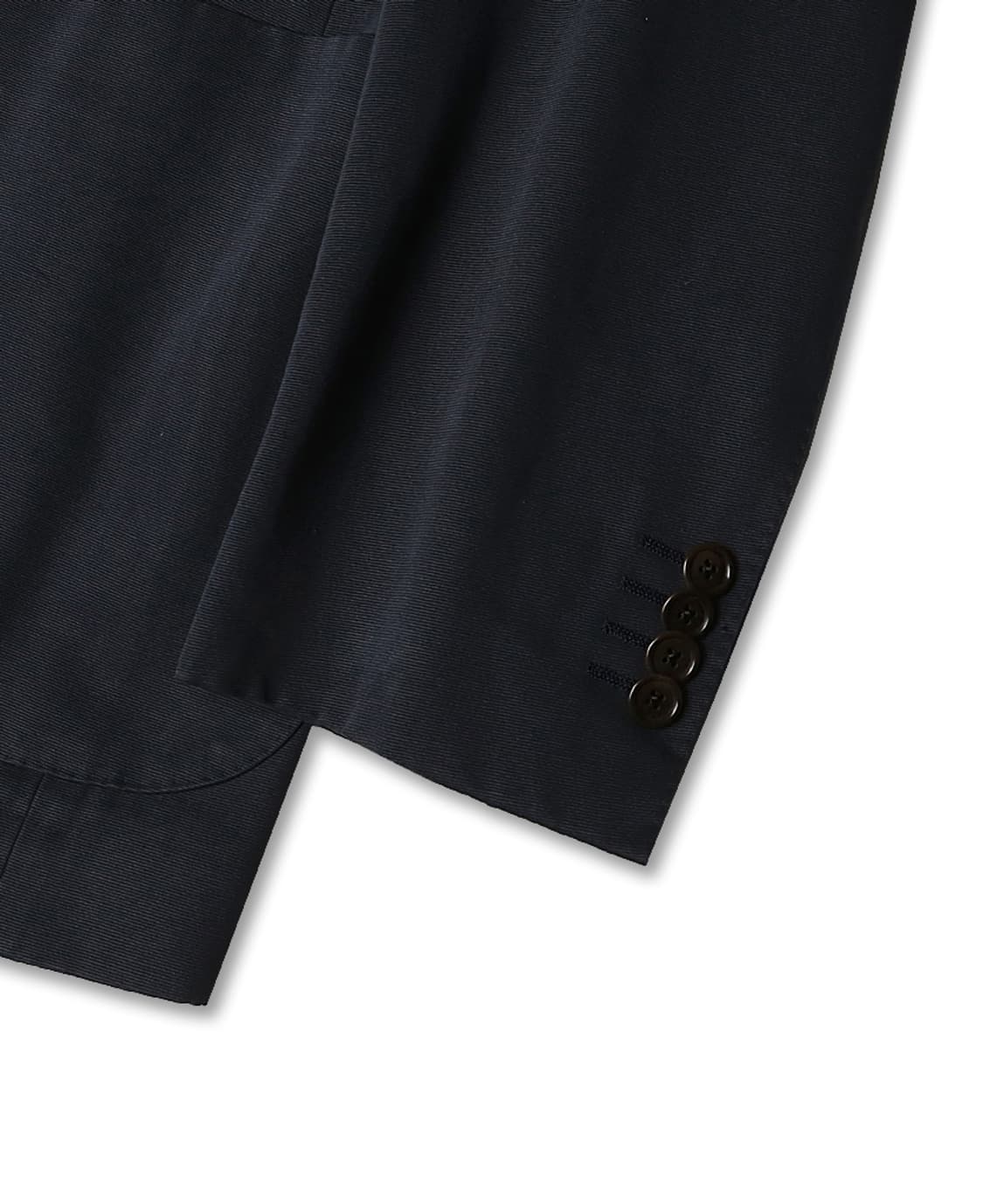 빔즈 에프 [Beams F] 페이드 네이비 트윌 코튼 스탠다드 스포츠자켓 상품이미지4