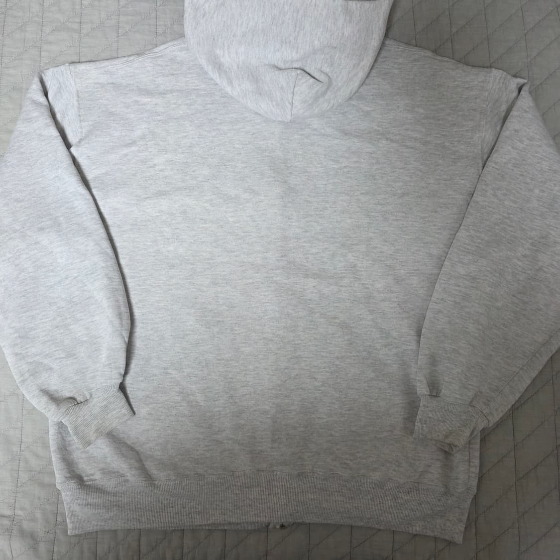 [XXL] 90s USA 러셀 애슬레틱 라이트 그레이 후드집업 나이스 상품이미지4