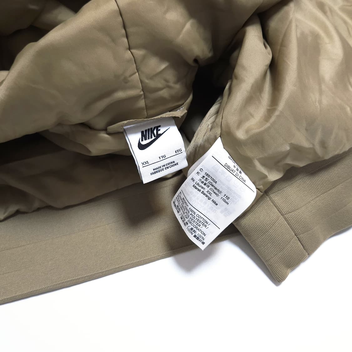 나이키 그래픽 캔버스 후드집 워크 자켓 베이지 상품이미지8