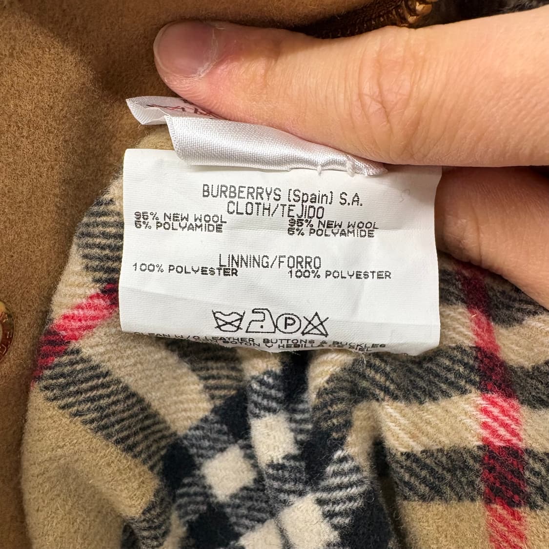 버버리 브라운 후드 코트 여/M 상품이미지9