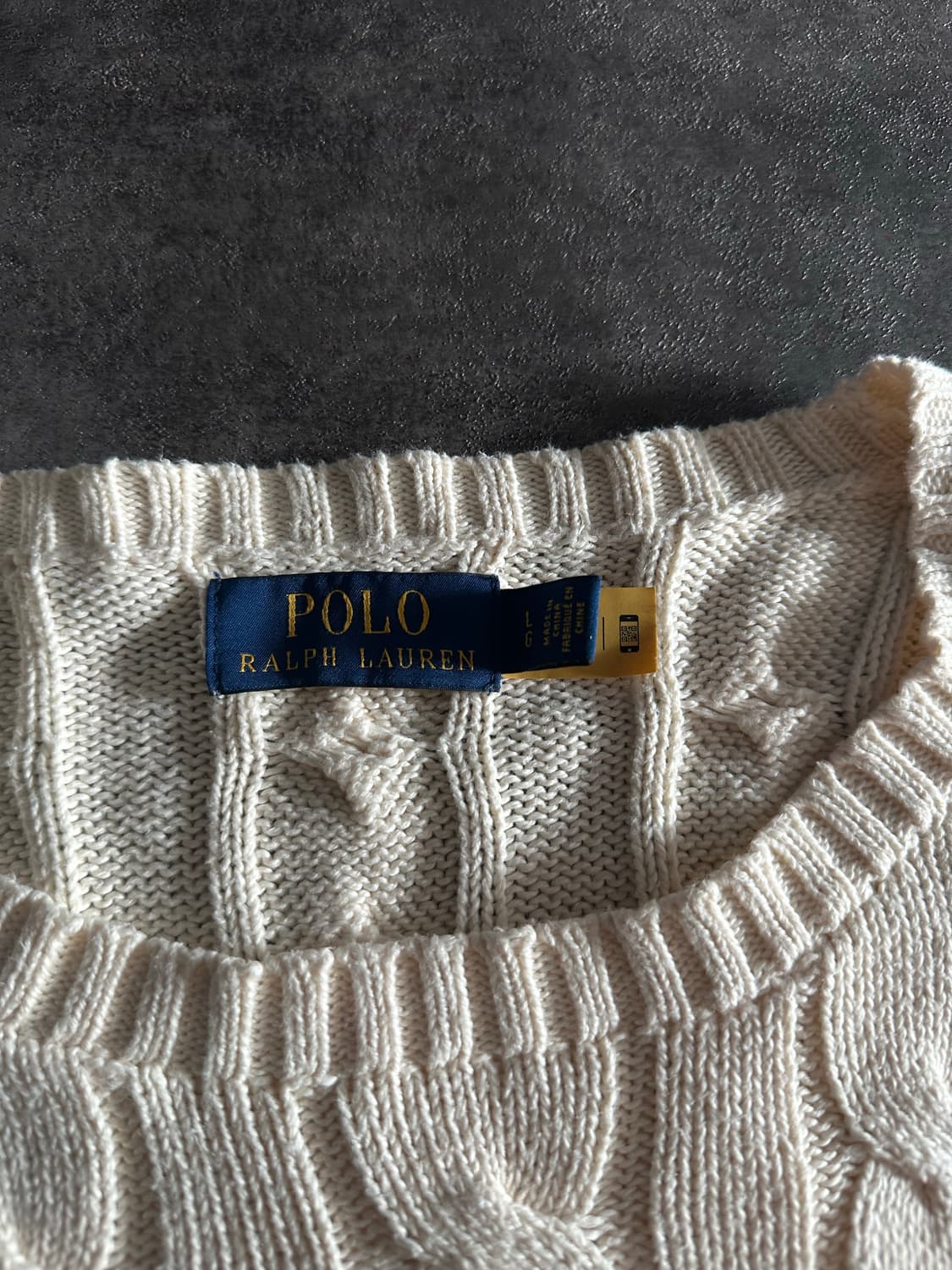 Polo Ralph Lauren 케이블 니트 스웨터 정품 M~L 상품이미지3