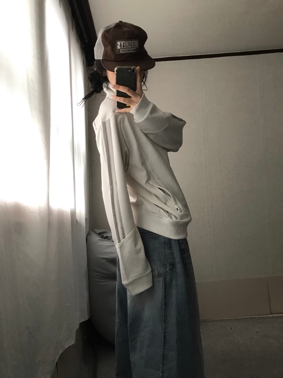 아디다스 화이트 실버 져지 상품이미지5