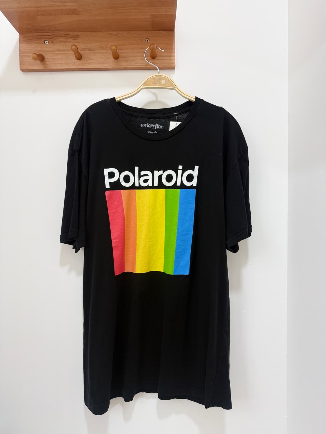 Polaroid 레인보우 로고 티셔츠  상품이미지1