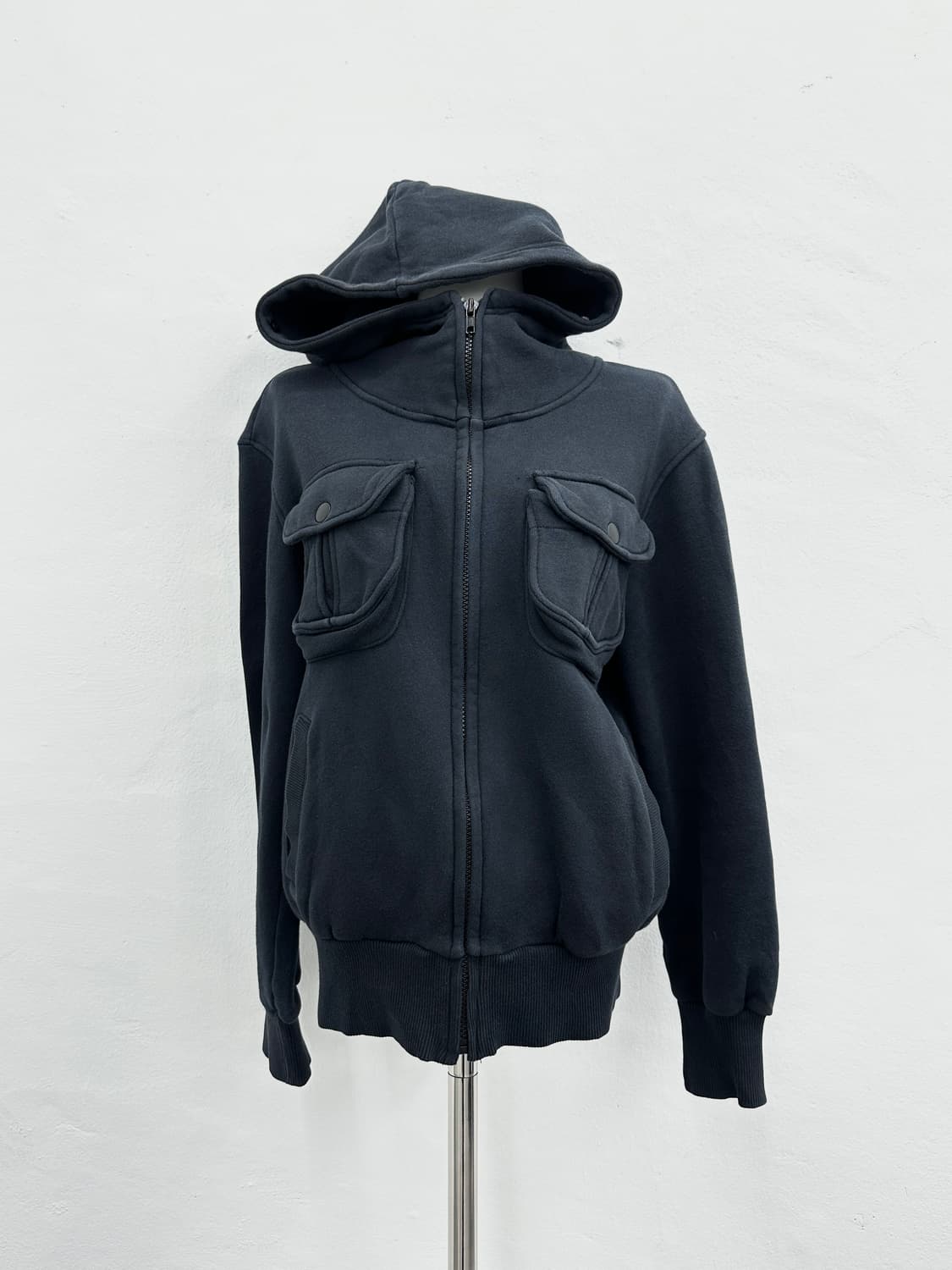 Cecil Mcbee hood pocket zip up 상품이미지2