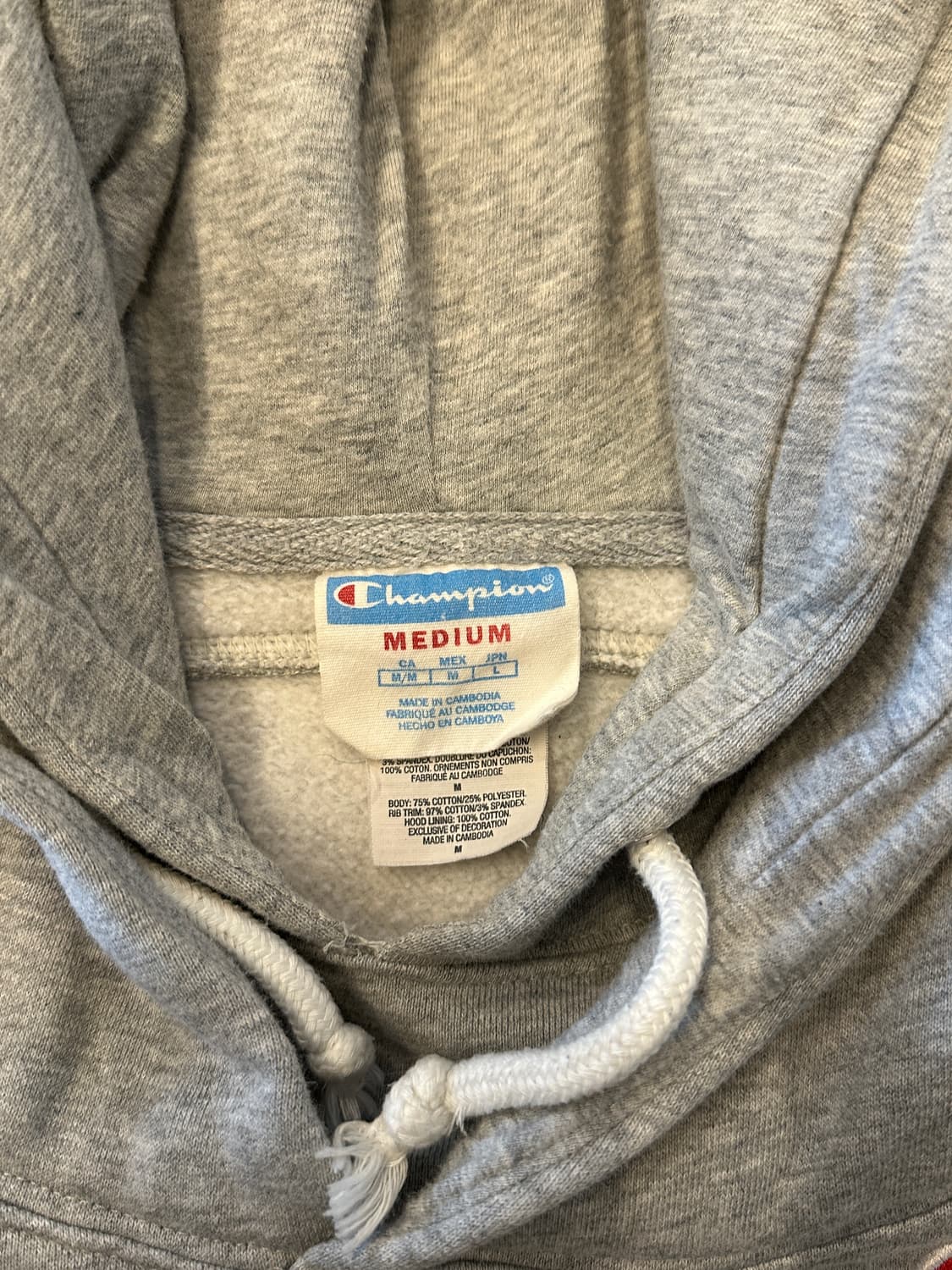 챔피온 더블 후디드 후드티 M 상품이미지4