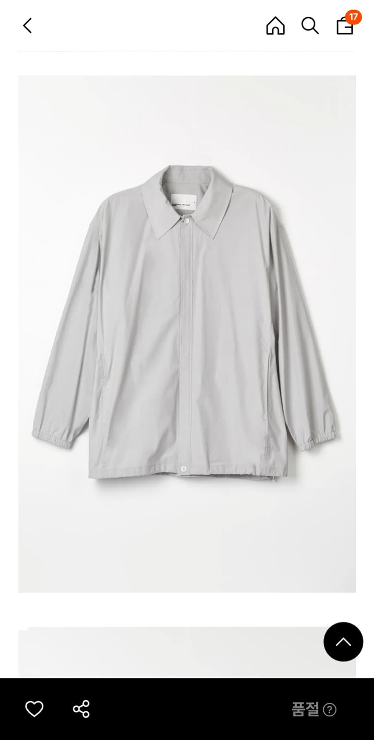 인뎁스리포트 incision 스트링 셔츠 상품이미지8