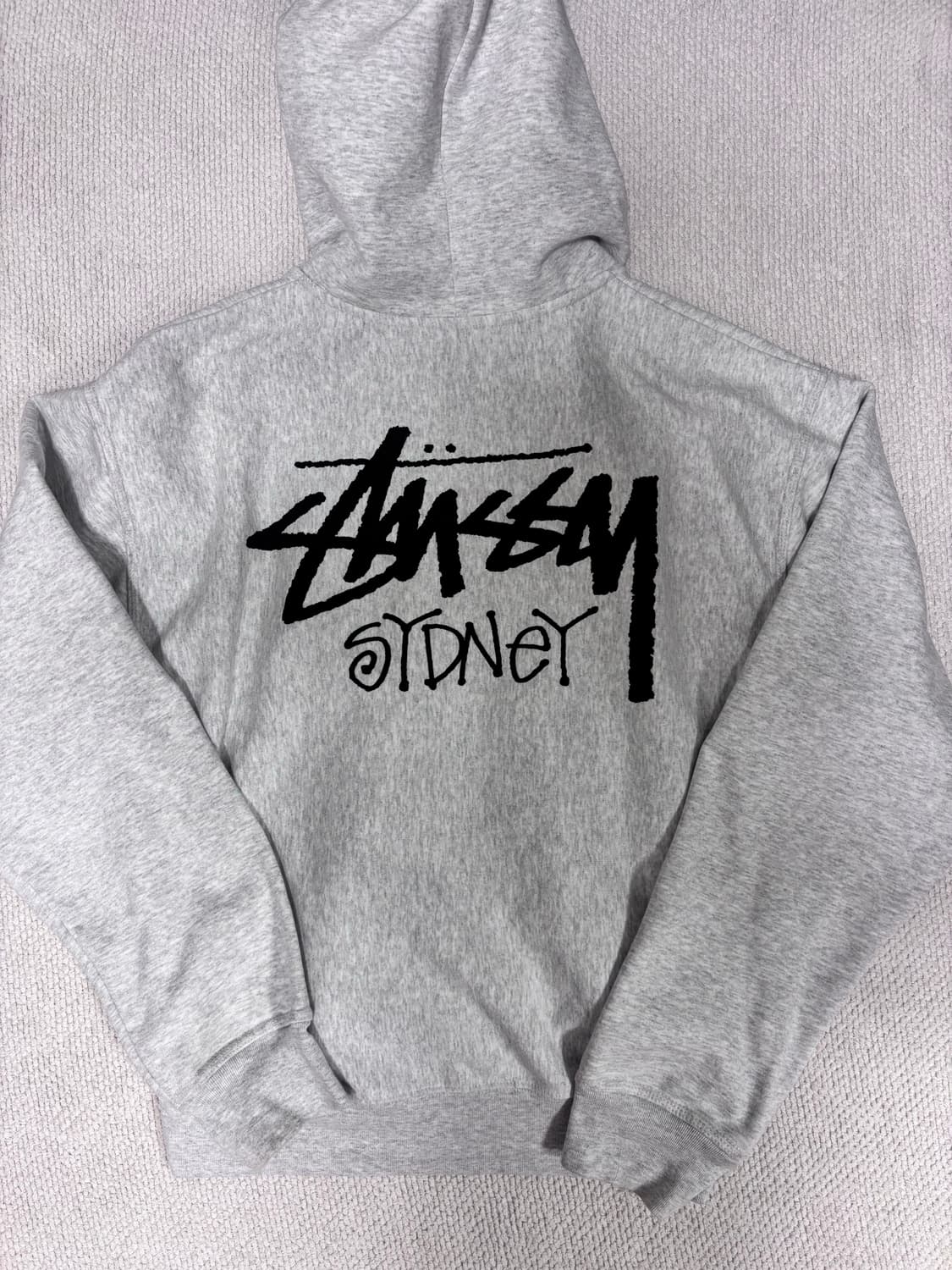 스투시 시드니 후드집업 그레이 XL 상품이미지3