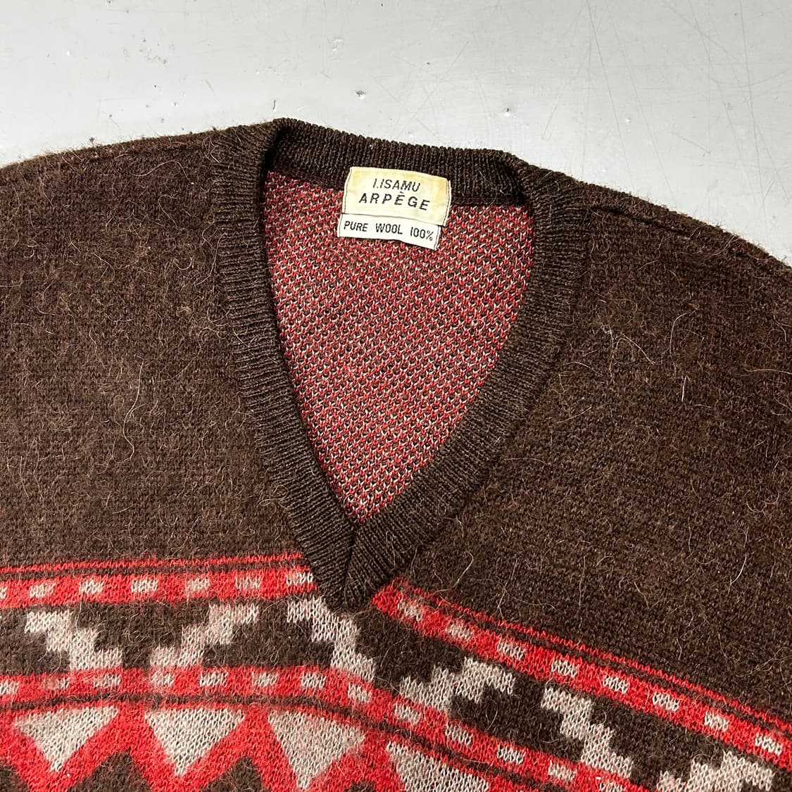 90s JPN 퓨어 울 니트 상품이미지5