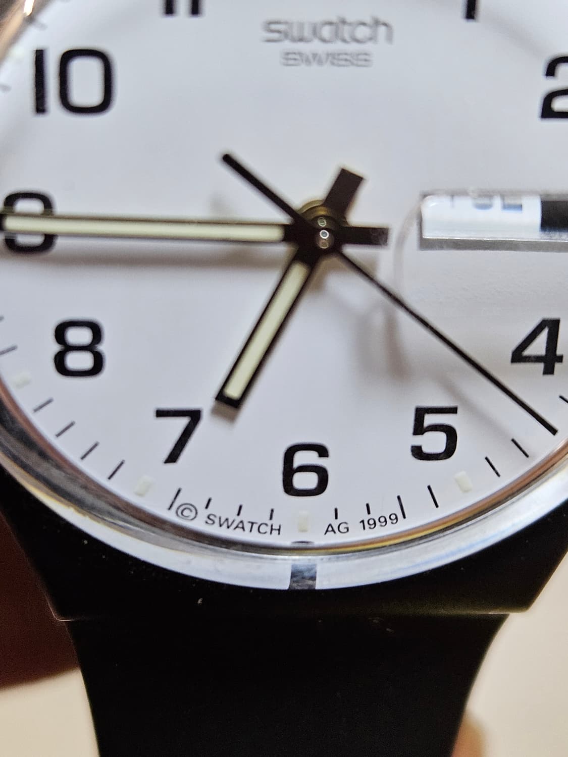 SWATCH 스와치 원스 어게인 블랙 상품이미지4