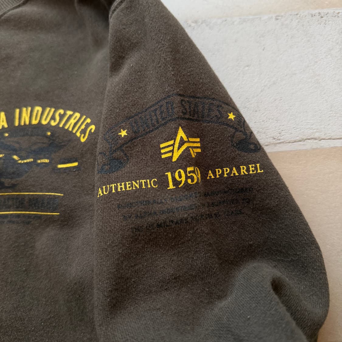 알파 인더스트리 USMC 스웻셔츠 상품이미지4