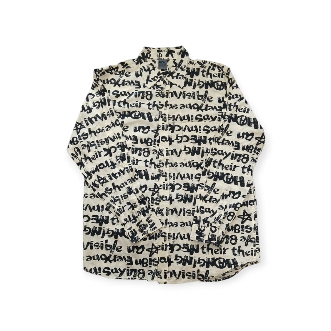 Cps 알파벳 로고 셔츠 상품이미지1