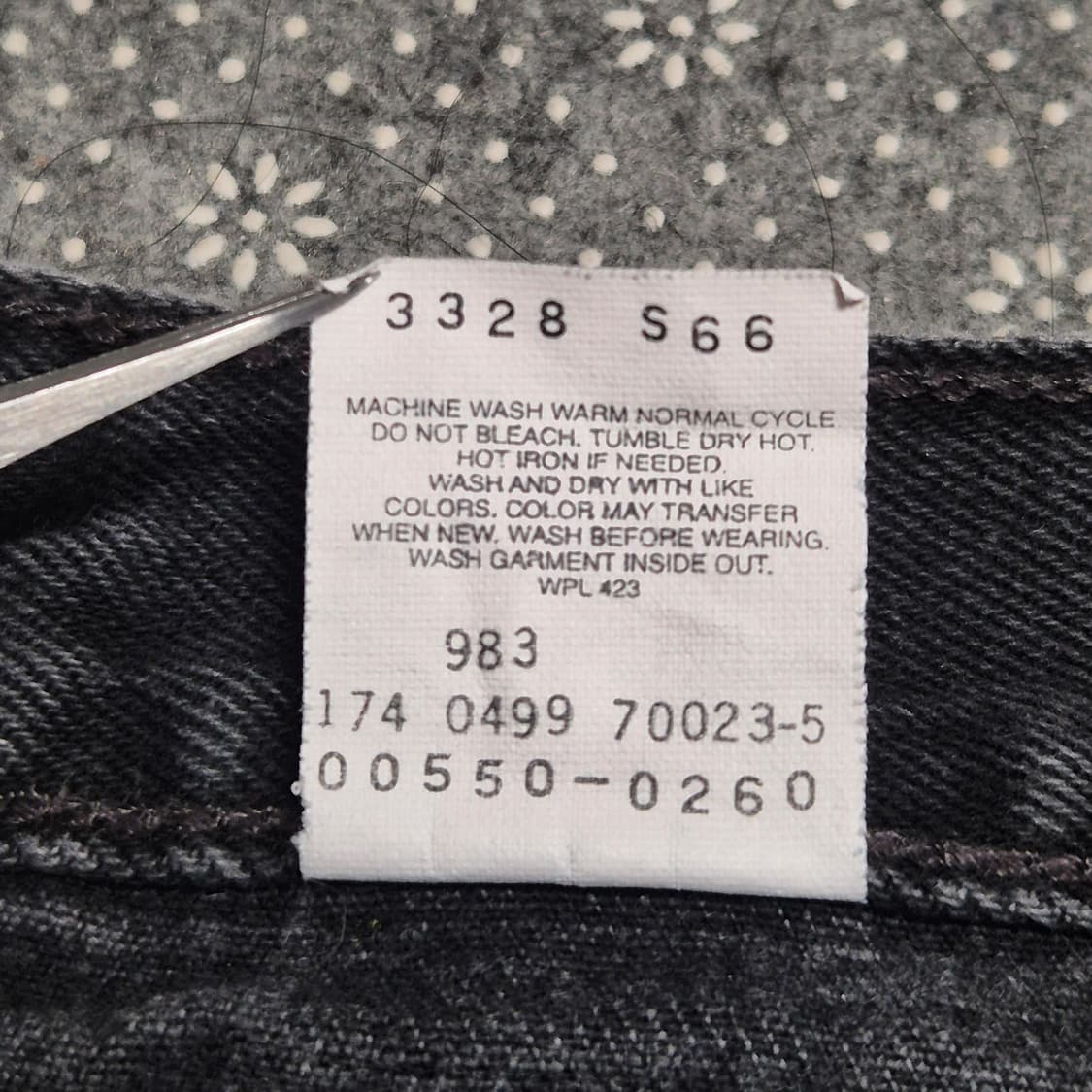 [38]90s MEXCO Made 리바이스 550 -380 상품이미지5