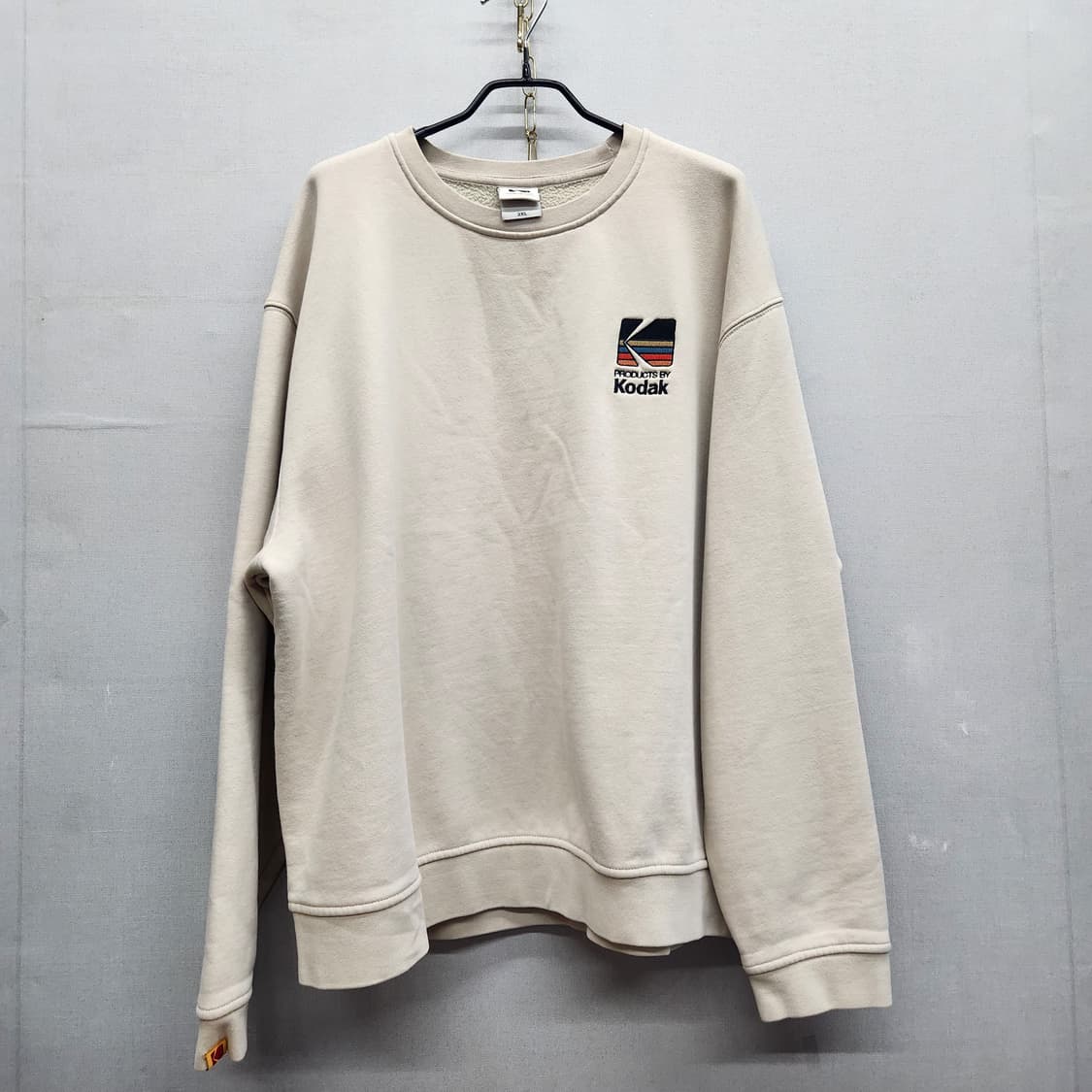 코닥 백 프린팅 빅로고 맨투맨 2XL 상품이미지1