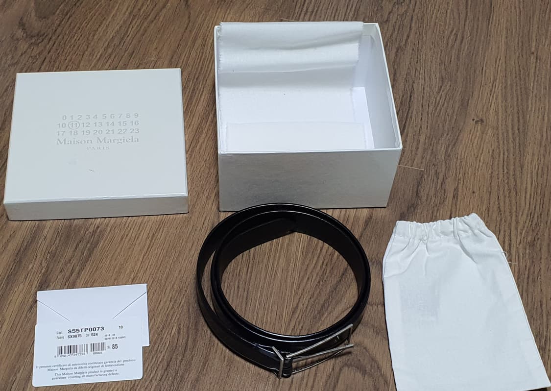 마르지엘라 미니멀 벨트 85 상품이미지7
