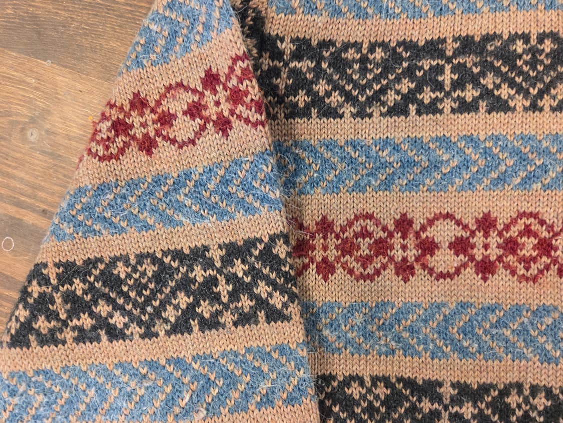 영국제 VTG 페어아일니트 상품이미지8