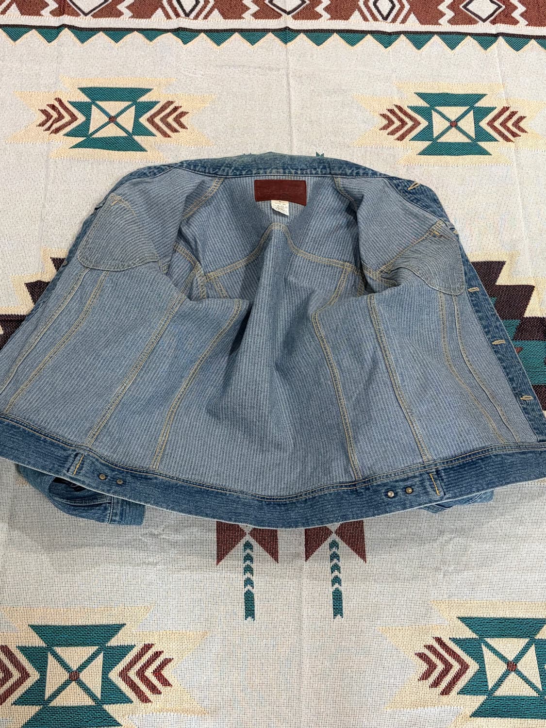 칼리 스트라이프 웨스터너 101j 데님 자켓 상품이미지4