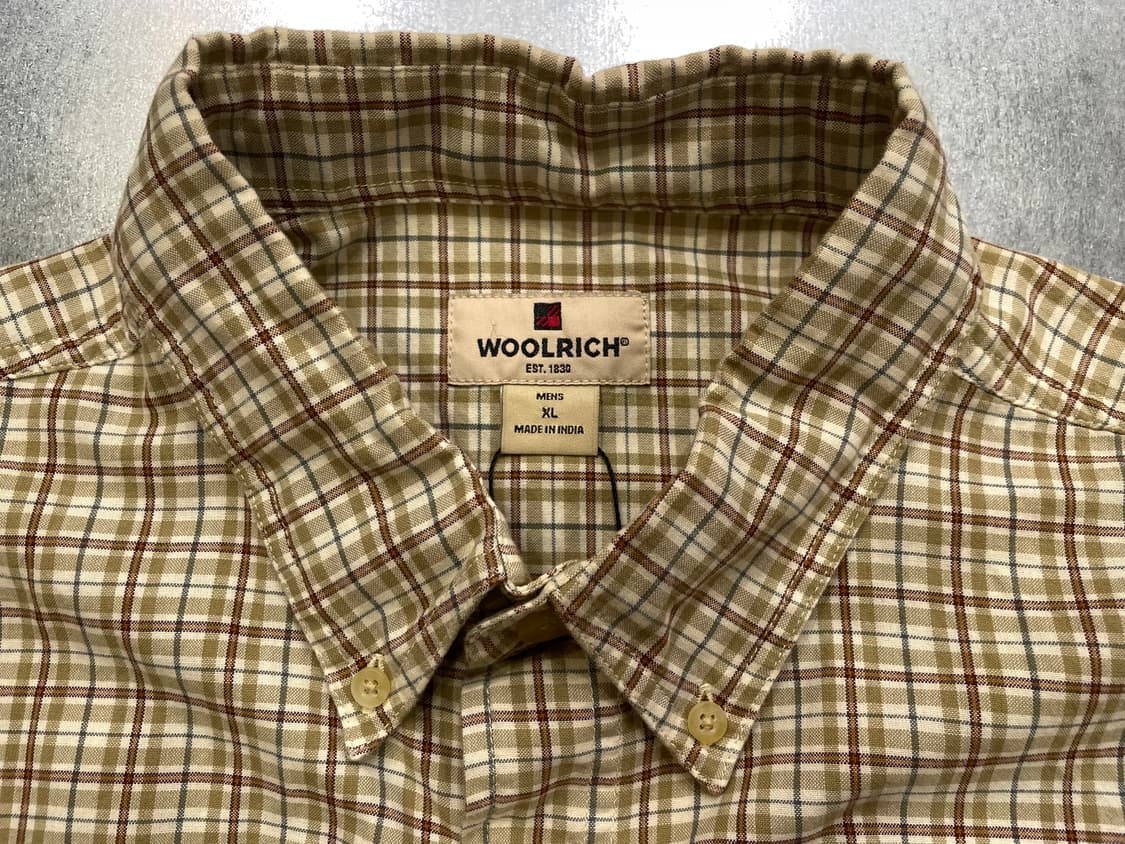 (XL) Woolrich 울리치 체크 반팔 셔츠 상품이미지8