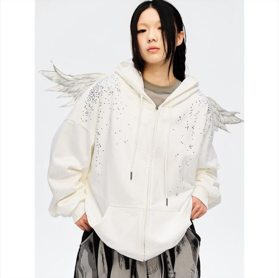CFIERCE STARLIGHT ANGEL HOODIE 씨피어스 천사후드 상품이미지2