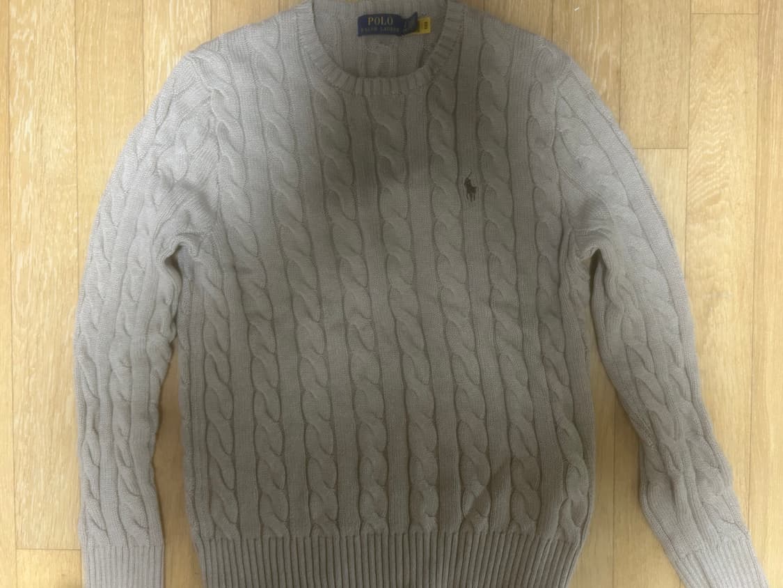 새상품 폴로 케이블 니트 상품이미지2