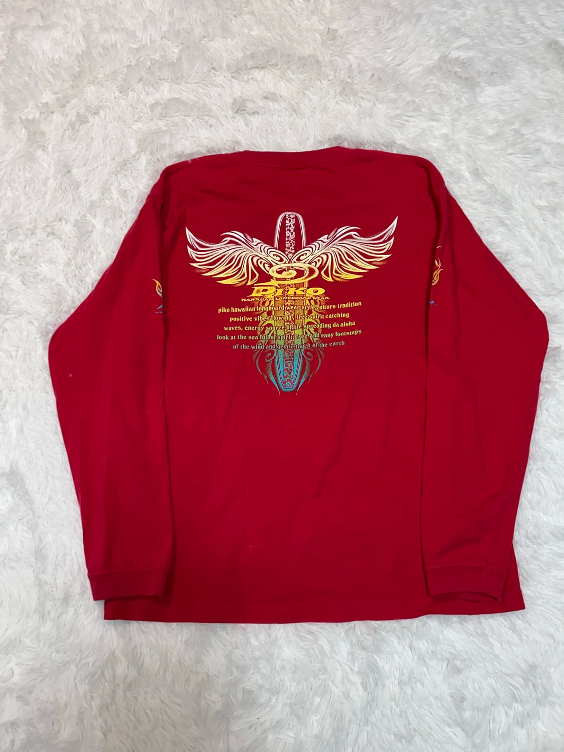 red punk long sleeve 상품이미지1