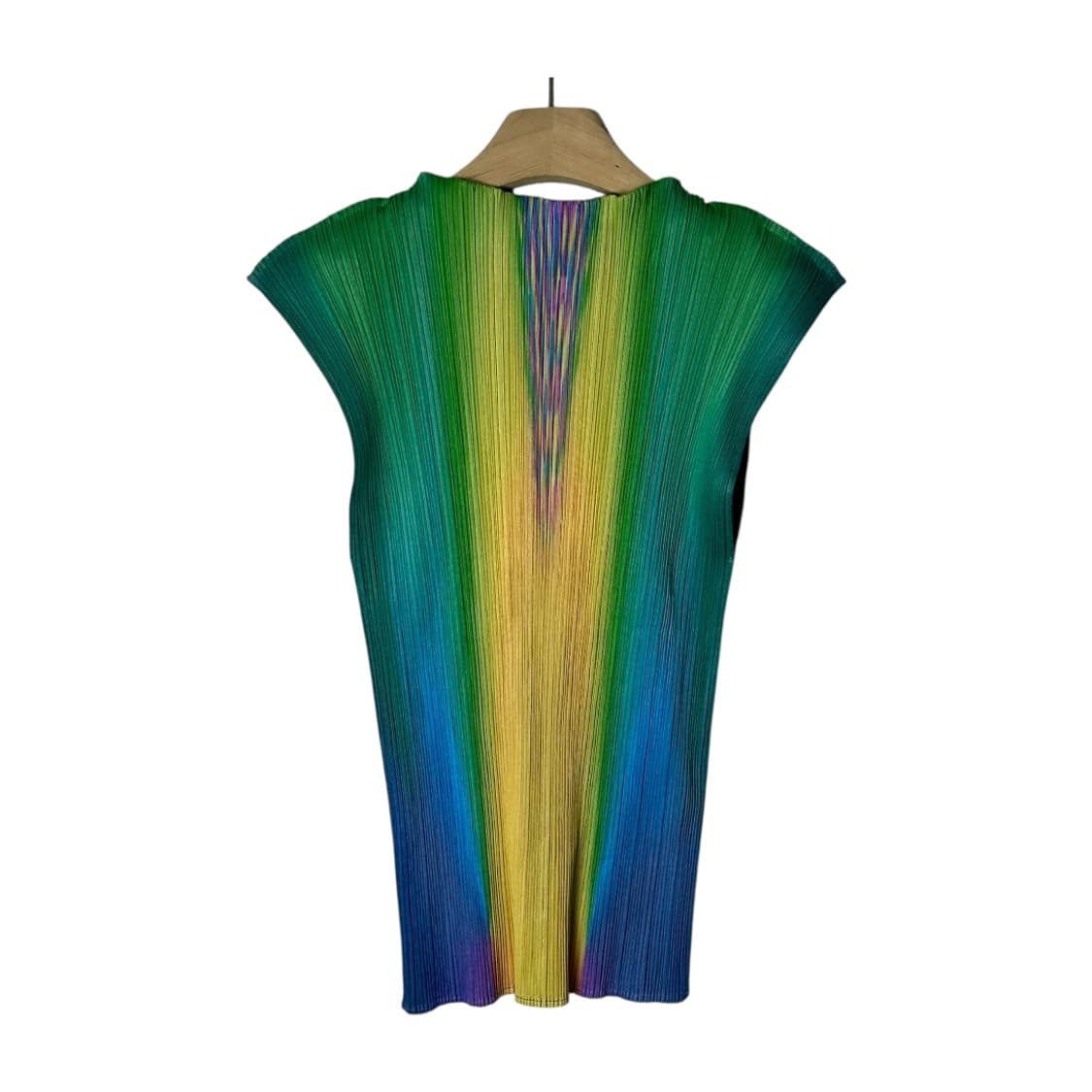 [PLEATS PLEASE] 이세이 미야케 그라데이션 슬리브리스 상품이미지1