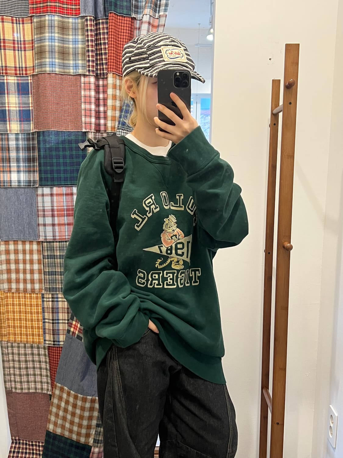 폴로 그린 타이거 맨투맨 상품이미지5