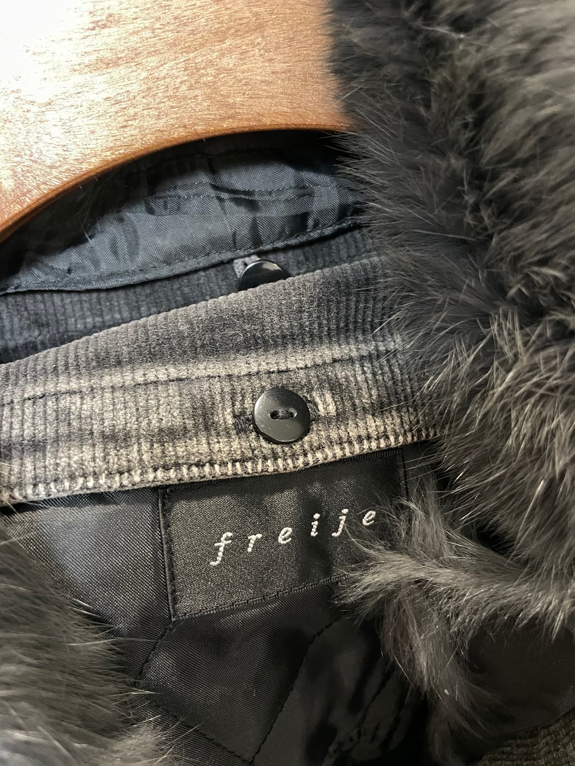 (L) Freije 그런지 디테쳐블 퍼 시어링 자켓 상품이미지8