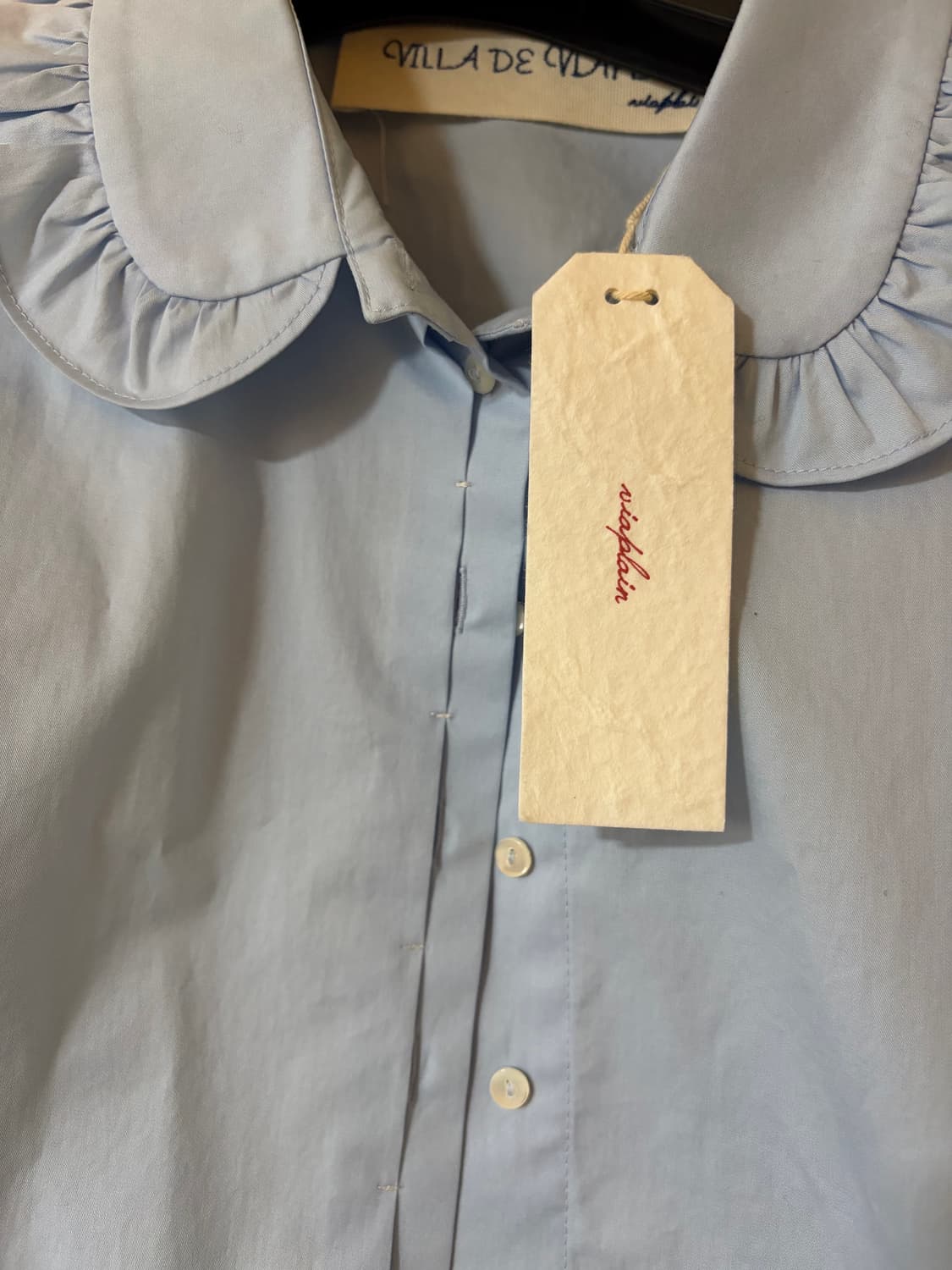 Via plain 반팔셔츠 텍도 안뗀 새상품 판매합니다.  상품이미지2