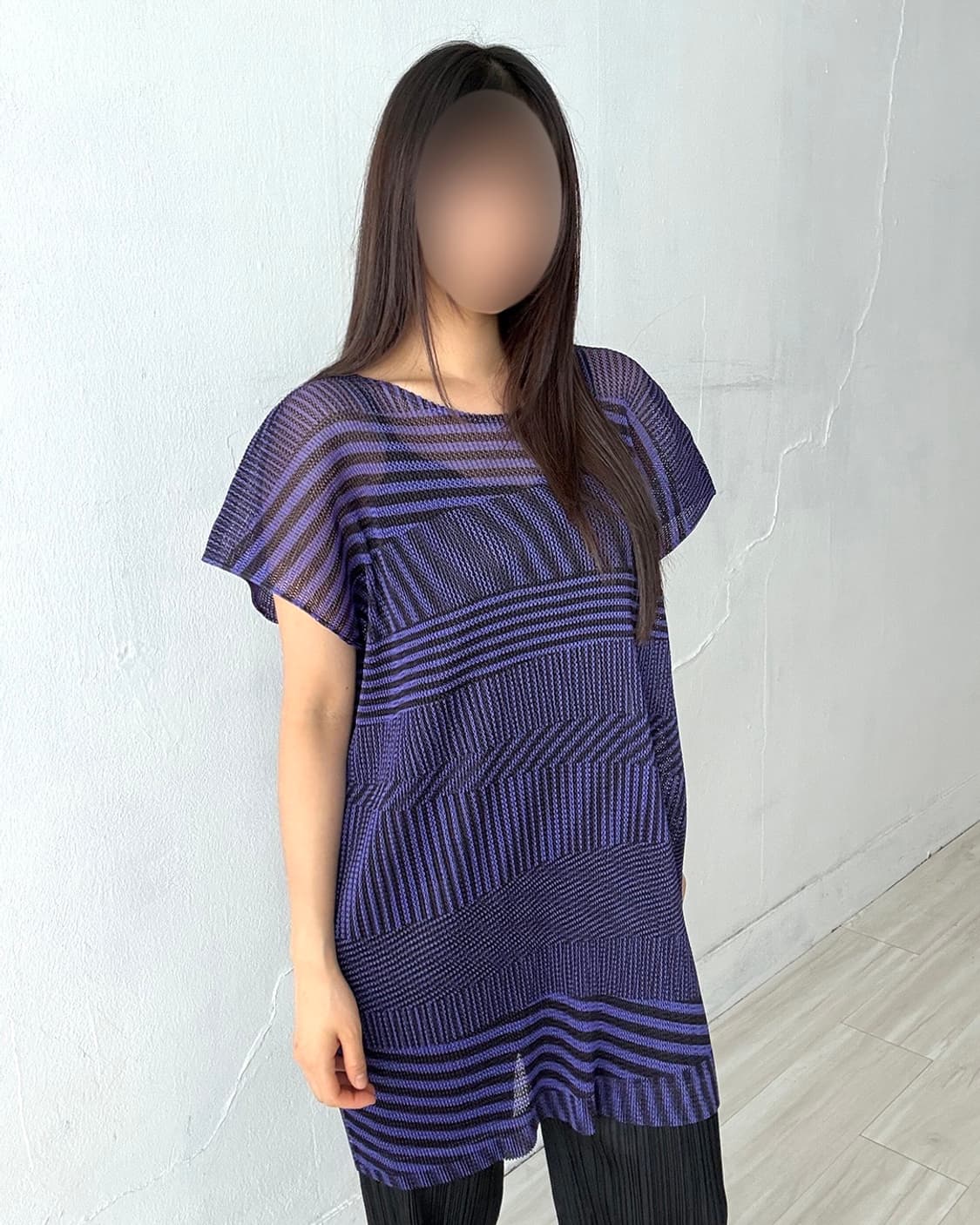 Issey Miyake Pleats Please Purple Top 상품이미지6