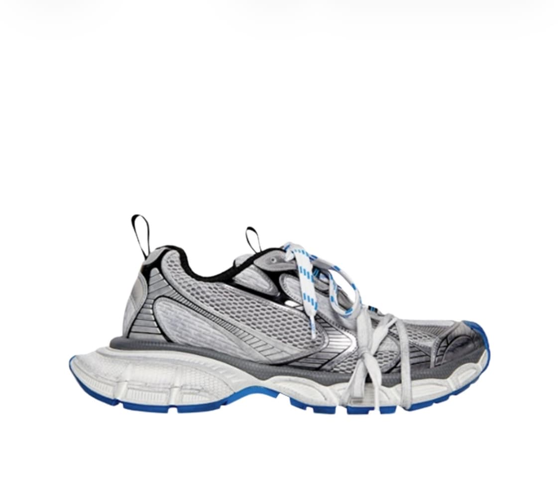 42) 발렌시아가 3XL 그레이 화이트 블루 상품이미지1