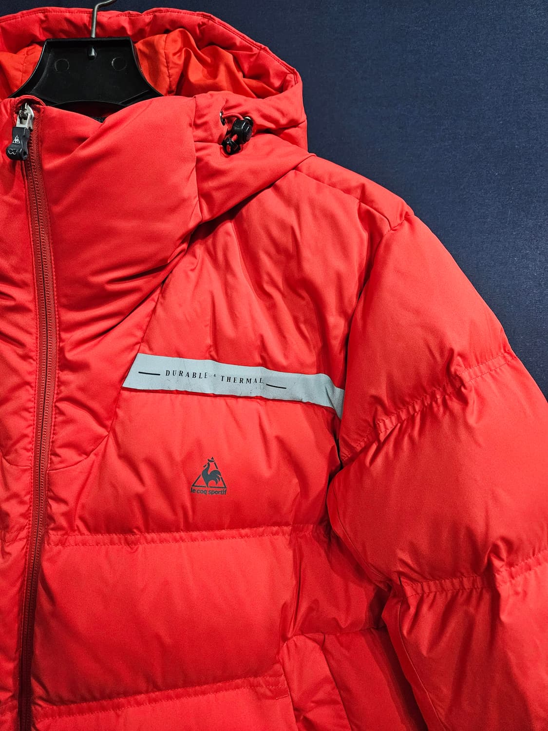 르꼬끄 레드컬러 남성 105 덕다운 패딩  상품이미지4